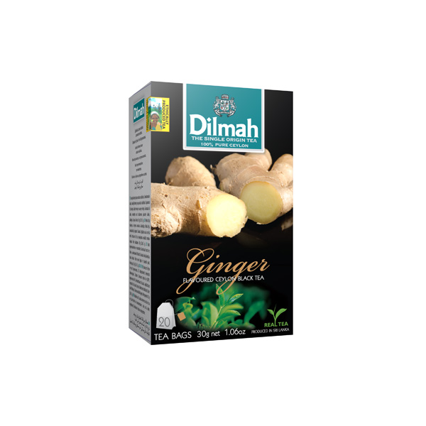 DILMAH 12 GINGER  TAG 20 TBAG 1.5G - Beverages - in Sri Lanka